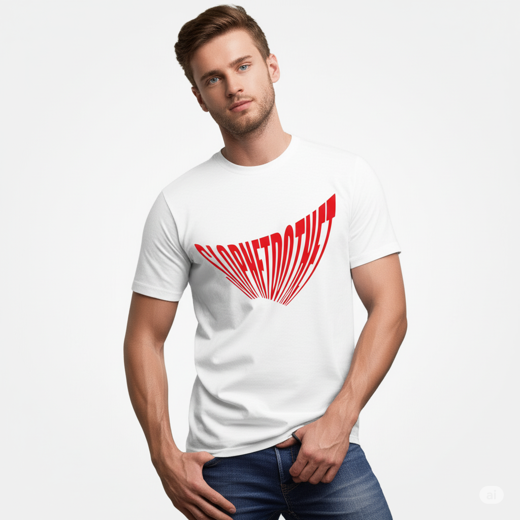 SNDN 001 DISTORTED LOGO TEE